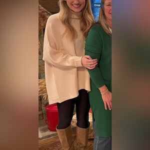 Cream oversized sweater